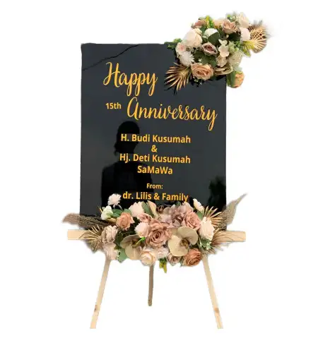 Papan Bunga Akrilik Bolaang Mongondow
